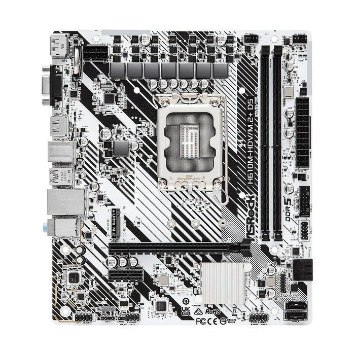 ASRock H610M-HDV/M.2+ D5 DDR5 LGA 1700 Micro ATX