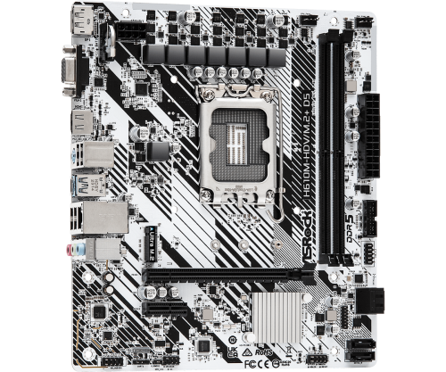ASRock 90-MXBM50-A0UAYZ Placa Base Intel H610 LGA 1700 DDR5 Micro ATX para PC