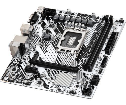 ASRock 90-MXBM50-A0UAYZ Placa Base Intel H610 LGA 1700 DDR5 Micro ATX para PC