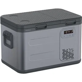 Medion Nevera Eléctrica MD370026 Refrigerada y Congelador con Compresor Clase E 45 dB 2 Compartimentos 28 L + 7 L
