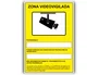 Archivo 2000 Pictograma Cámaras de Vigilancia Grabación 24h PVC Luminiscente 210x297