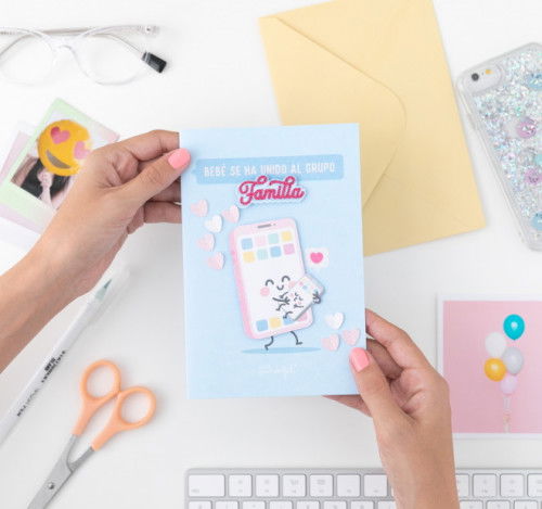 Mr. Wonderful Postal Bebé Se Ha Unido Al Grupo Tarjeta de Felicitación WOA10052ES