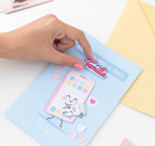 Mr. Wonderful Postal Bebé Se Ha Unido Al Grupo Tarjeta de Felicitación WOA10052ES