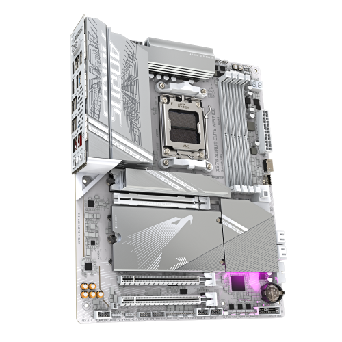 Gigabyte X870 AORUS ELITE WIFI7 ICE Blanco, Socket AM5, DDR5