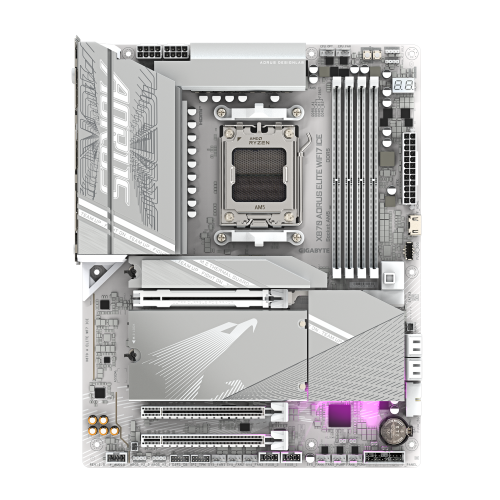 Gigabyte X870 AORUS ELITE WIFI7 ICE Blanco, Socket AM5, DDR5
