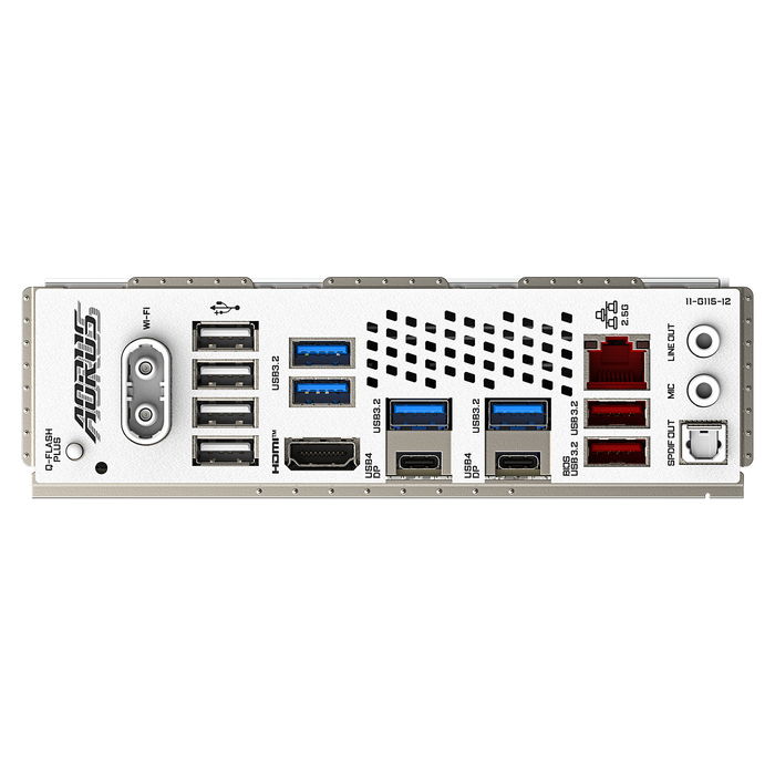 Gigabyte Placa Base X870 AORUS ELITE WF7 ICE AM5 para CPUs AMD Ryzen, VRM 16+2+2, DDR5 8200MHz OC, Wi-Fi 7, ATX