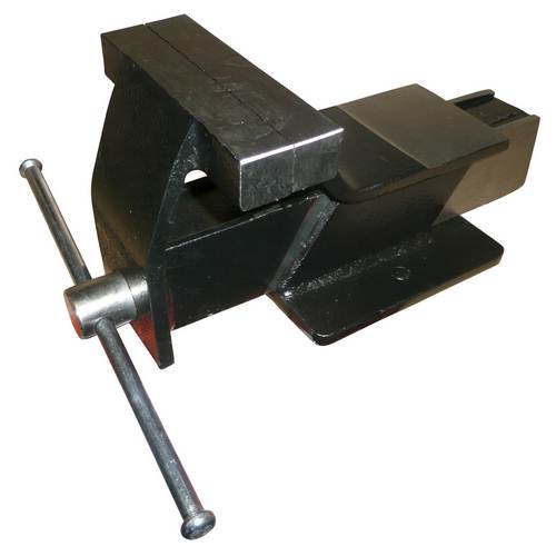 Tuman Tornillo Banco Acero Fijo 100Mm con Apertura de 120mm