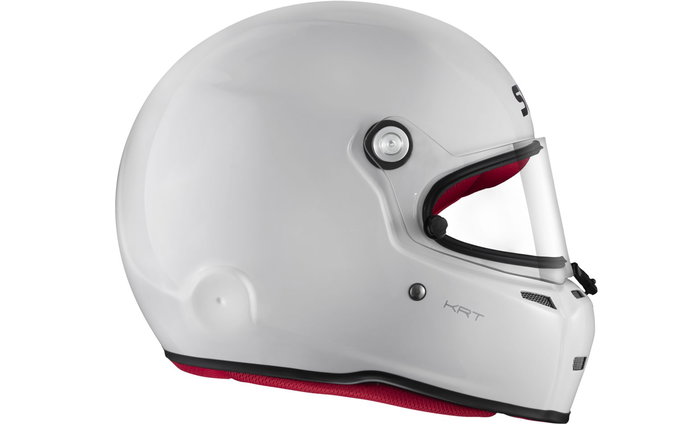 Stilo Casco Karting St5 Fn Homologación K2020 Blanco-Interior Rojo Talla 57 STIAA0714AH2U570103