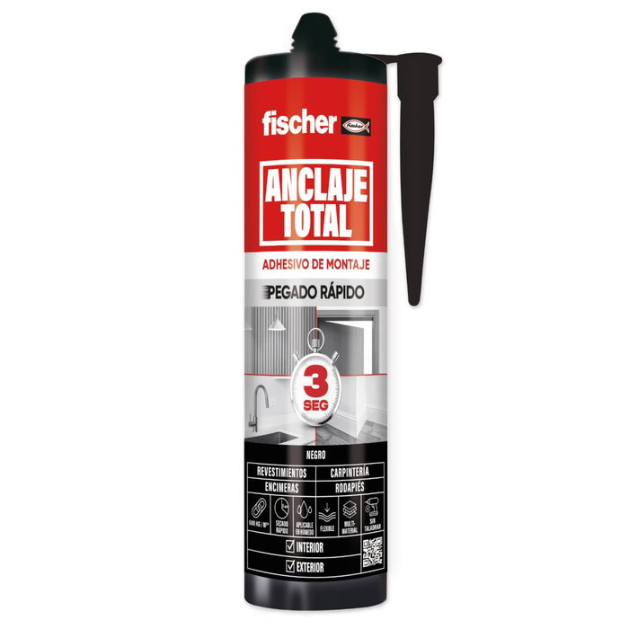 Fischer Anclaje Total Negro 290 ml