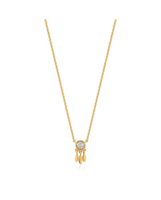 Ania Haie Collar Midnight Fever N026-01G en Plata de Ley y Dorado Ania Haie Collar Midnight Fever N026-01G en Plata de Ley y Dorado