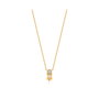 Ania Haie Collar Midnight Fever N026-01G en Plata de Ley y Dorado