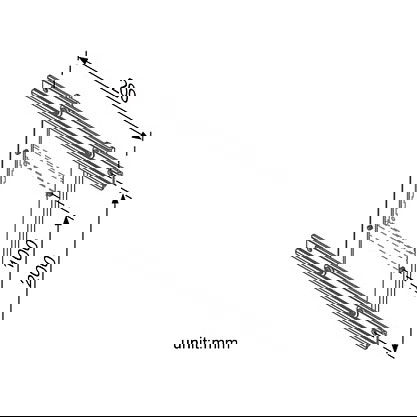 ROLINE 17.03.1106 Adaptador VESA para Montaje en Techo, Kit de 100x100 mm a 200x200 mm, Color Plata