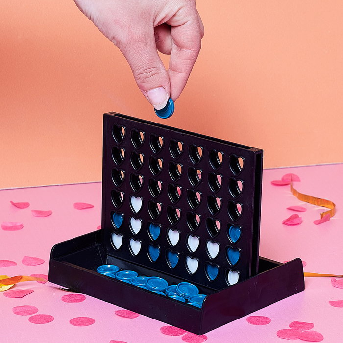 Mister Gadget Juego Mini 4 En Raya Plegable Vintage