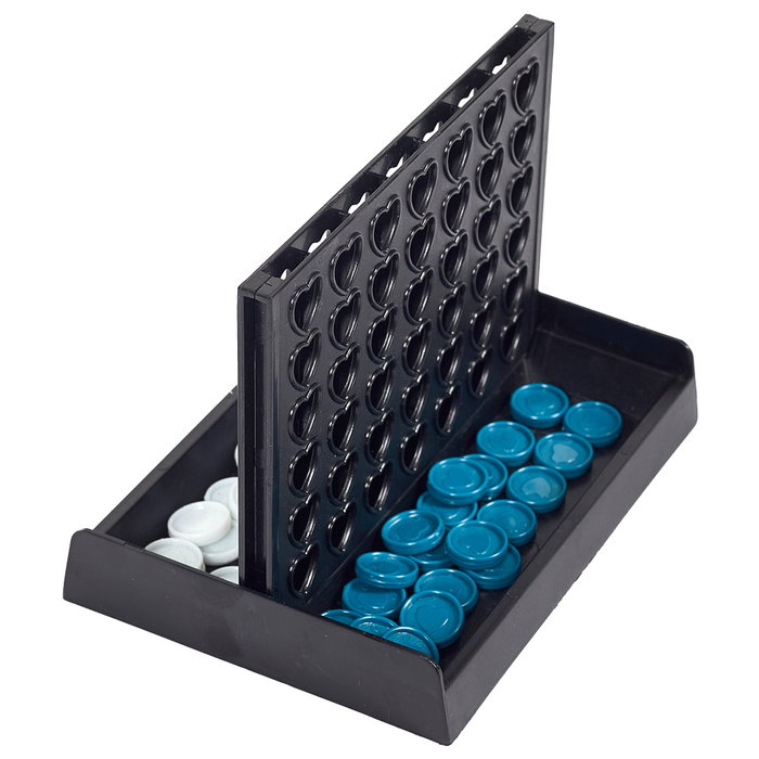 Mister Gadget Juego Mini 4 En Raya Plegable Vintage