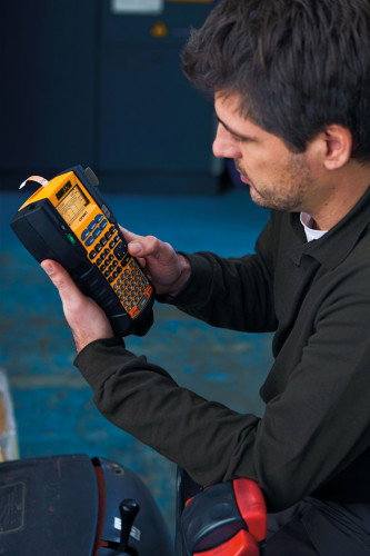 DYMO RHINO 5200 Rotuladora Industrial Negro, Amarillo