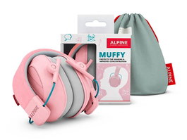 Casco Protección Oídos para Niños Rosa