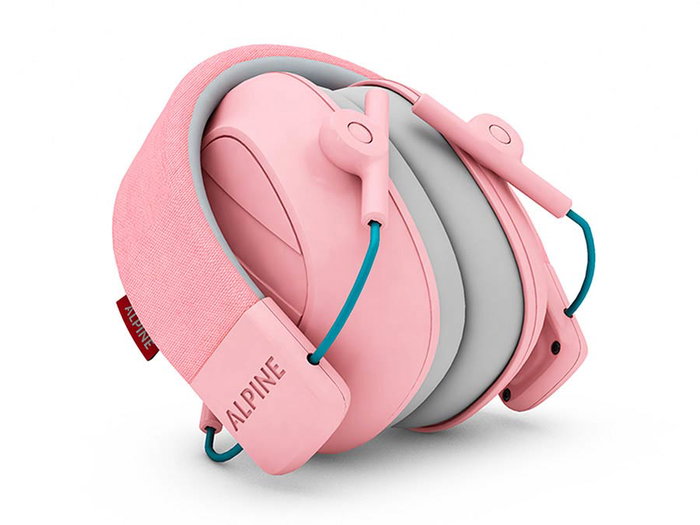 Casco Protección Oídos para Niños Rosa