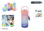 Bewinner Botella Sport Agua Multicolor 600 ml - 8,1 cm Ancho x 20,1 cm Alto x 9,7 cm Largo (12 Unidades)