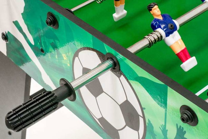 Ociotrends Futbolín Plegable Maracaná Madera 118,5x 60,5x78 Cm