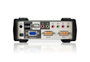ATEN CS1732B-AT-G Switch KVM de 2 Puertos con Hub USB 2.0 y Audio