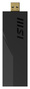 MSI BE6500 Adaptador WiFi 7 USB Tribanda Negro
