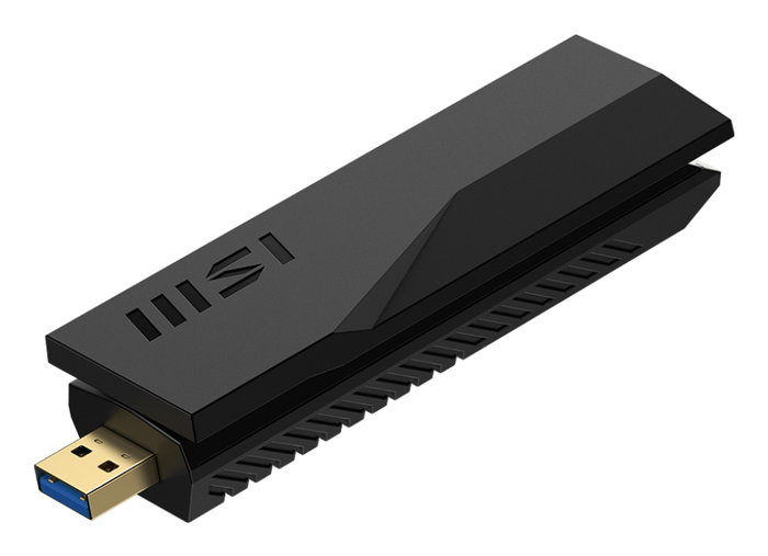 MSI Gube65 BE6500 Adaptador USB Wi-Fi 7