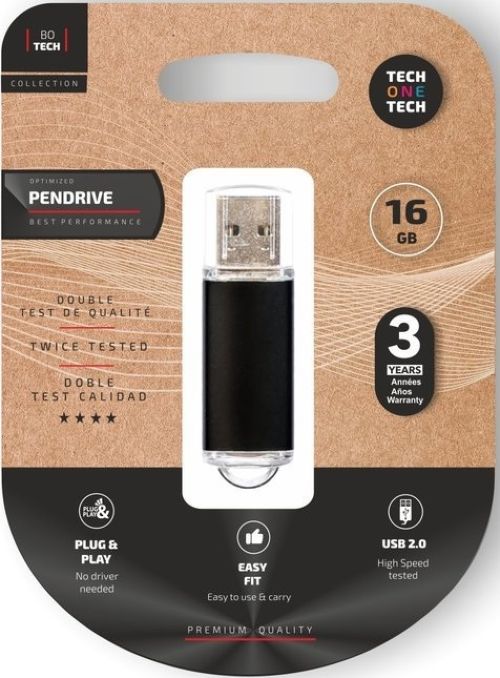 Tech One Tech Basic 16 GB Negro