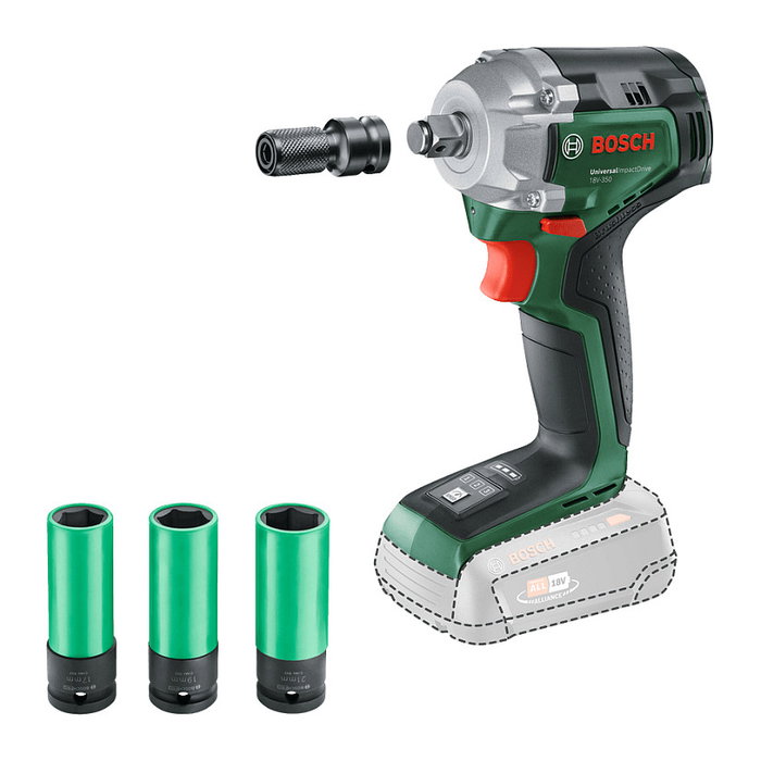 Bosch UniversalImpactDrive 18V-350 Llave de impacto inalámbrica con 350 Nm