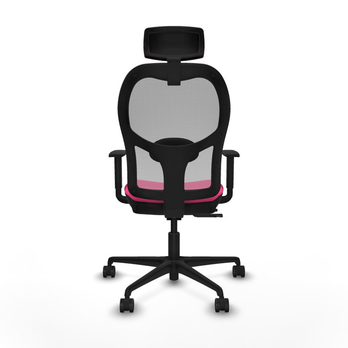 PIQUERAS Y CRESPO Silla de oficina Jorquera Rosa y Gris PIQUERAS Y CRESPO Silla de oficina Jorquera Rosa y Gris