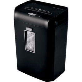 Rexel RSX1035 Destructora de Papel, Corte Partículas 4x40 mm, Hasta 10 Hojas, Papelera 35L, Negro