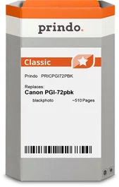 Prindo Cartucho de Tinta Negro PRICPGI72PBK Classic