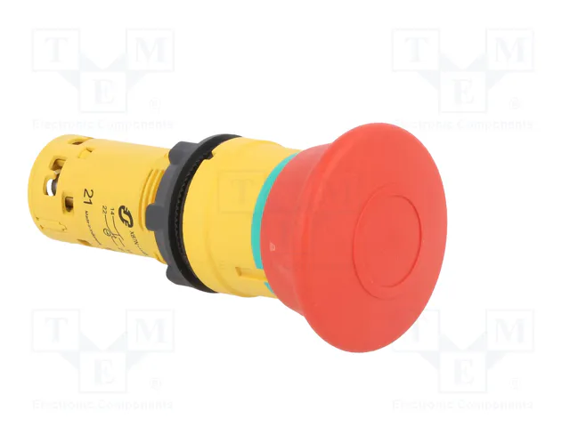 SCHNEIDER ELECTRIC Interruptor de emergencia Harmony XB7 rojo NC + NA
