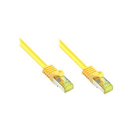 GoodConnections Cable de parcheo RJ45 Cat. 7 S/FTP de 25m, amarillo