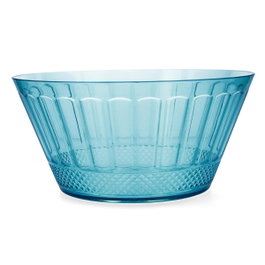 Quid Ensaladera Gaia Turquesa 25 cm (12 Unidades) de Poliestireno