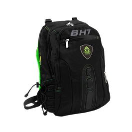 Keep Out Mochila Bk7 XL Pro Gaming Verde para Ordenador Portátil 17" con Múltiples Compartimentos Acolchados y Soporte para Botellas