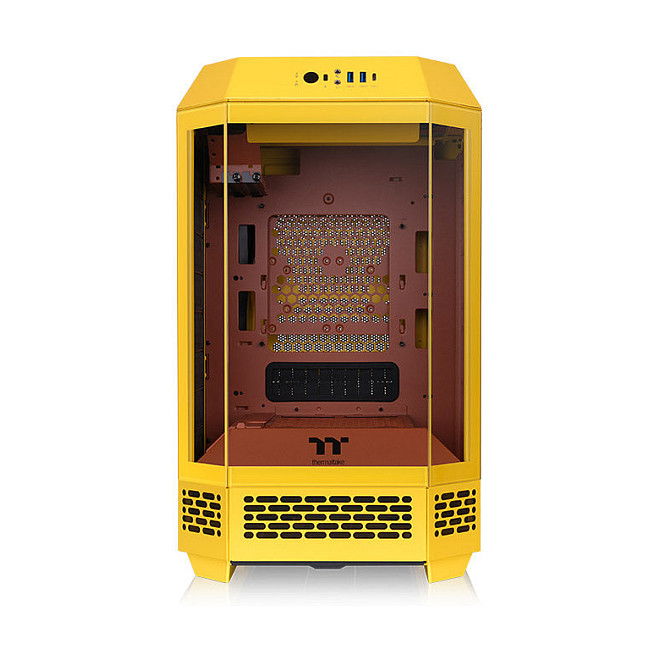Thermaltake The Tower 250 Butter Caramel Caja de PC Mini Tower Amarillo Compatible con Mini-ITX