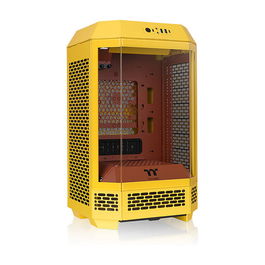 Thermaltake The Tower 250 Butter Caramel Caja de PC Mini Tower Amarillo Compatible con Mini-ITX