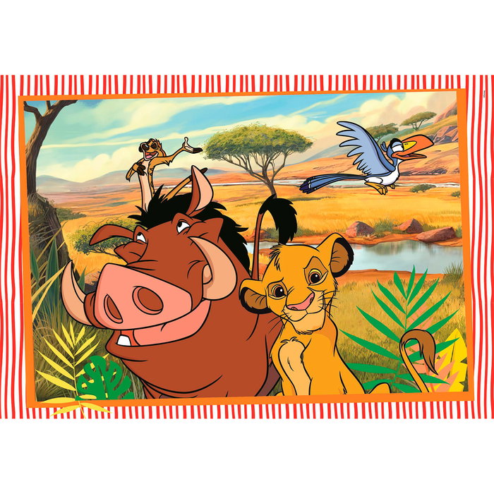 Clementoni Disney Classic Puzzle 2x20 Piezas 24837 - 2 Puzzles de 20 Piezas Cada Uno, Tamaño 27x19 cm, para Niños +3 Años