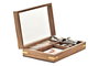 DKD Home Decor Juego Colonial Marron Dorado 14 x 5 x 22 cm Set de 5 Piezas