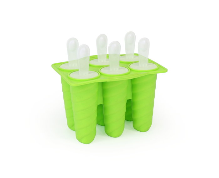 Quttin Molde 6 Helados Espiral Silicona