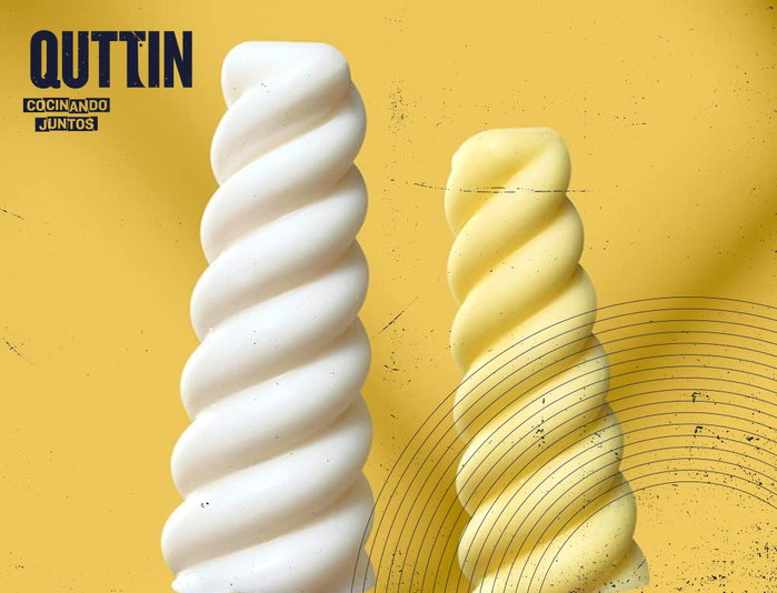 Quttin Molde 6 Helados Espiral Silicona