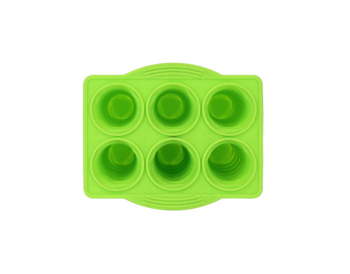 Quttin Molde 6 Helados Espiral Silicona