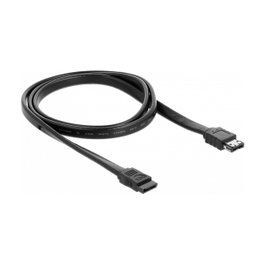 DeLOCK Cable SATA 3 Gb/s hembra a eSATA hembra 1 m negro