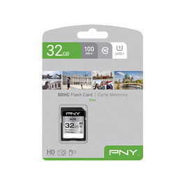 PNY Elite Tarjeta de Memoria SDHC 32 GB UHS-I U1 / Class 10