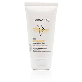 LABNATUR BIO Pack Crema Pies Exfoliante con Piedra Pómez 6x150ml