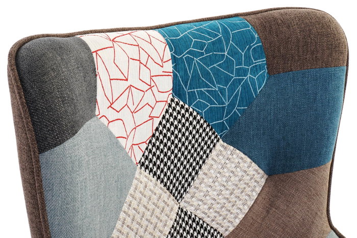 DKD Home Decor Set de 2 Sillones de Lino y Hevea