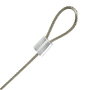Mantona Set de Líneas de Seguridad en Acero Inoxidable 40cm + 100cm