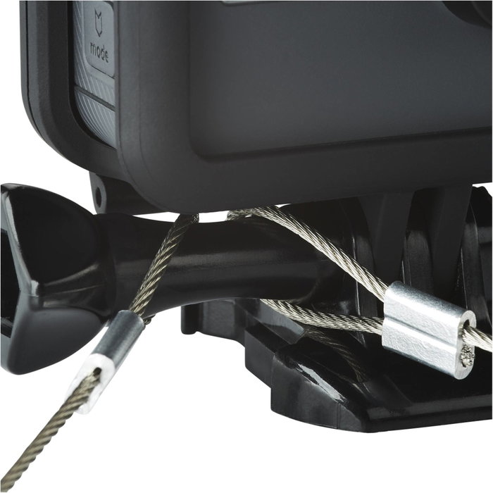 Mantona Set de Líneas de Seguridad en Acero Inoxidable 40cm + 100cm