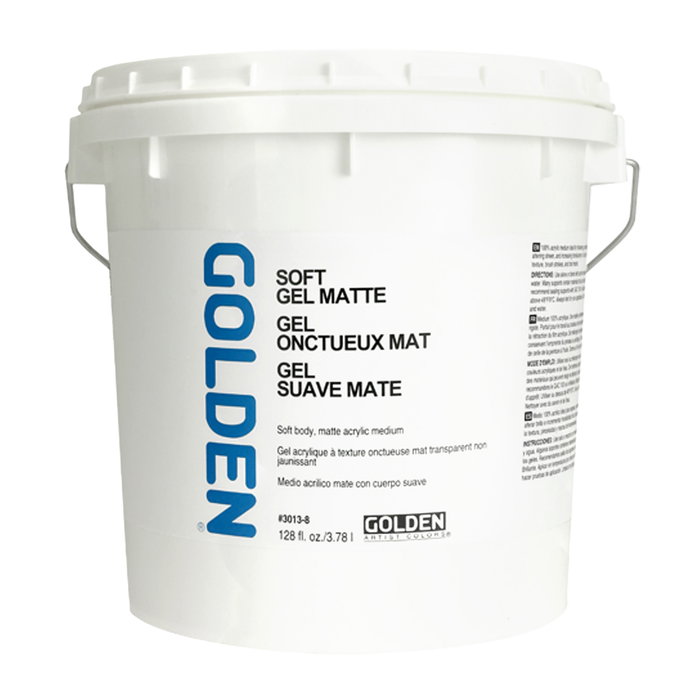 Golden Soft Gel Matte 3.78 L Golden Soft Gel Matte 3.78 L