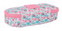 Estuche Escolar Moos Flores Multicolor 22 x 5 x 8 cm